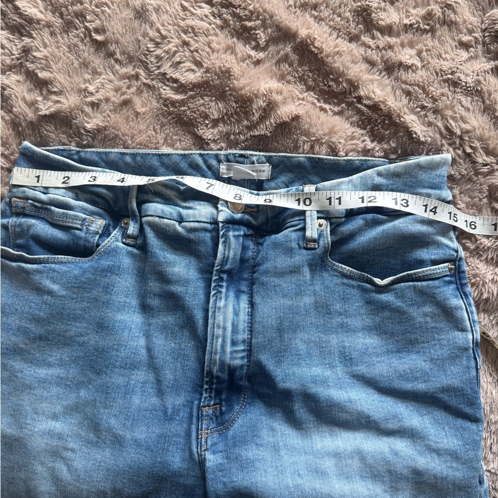 Good American Light Blue Ankle Jeans - Picture 14 of 15